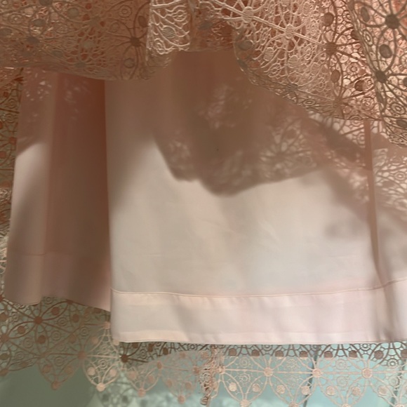 NWT Zac Posen Viola Lace Pink Salmon Dress - Picture 4 of 12